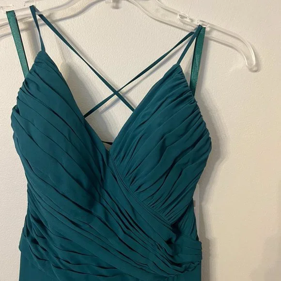 Mori Lee 21725 Tie Back Bridesmaid Dress NWT - Picture 7 of 9